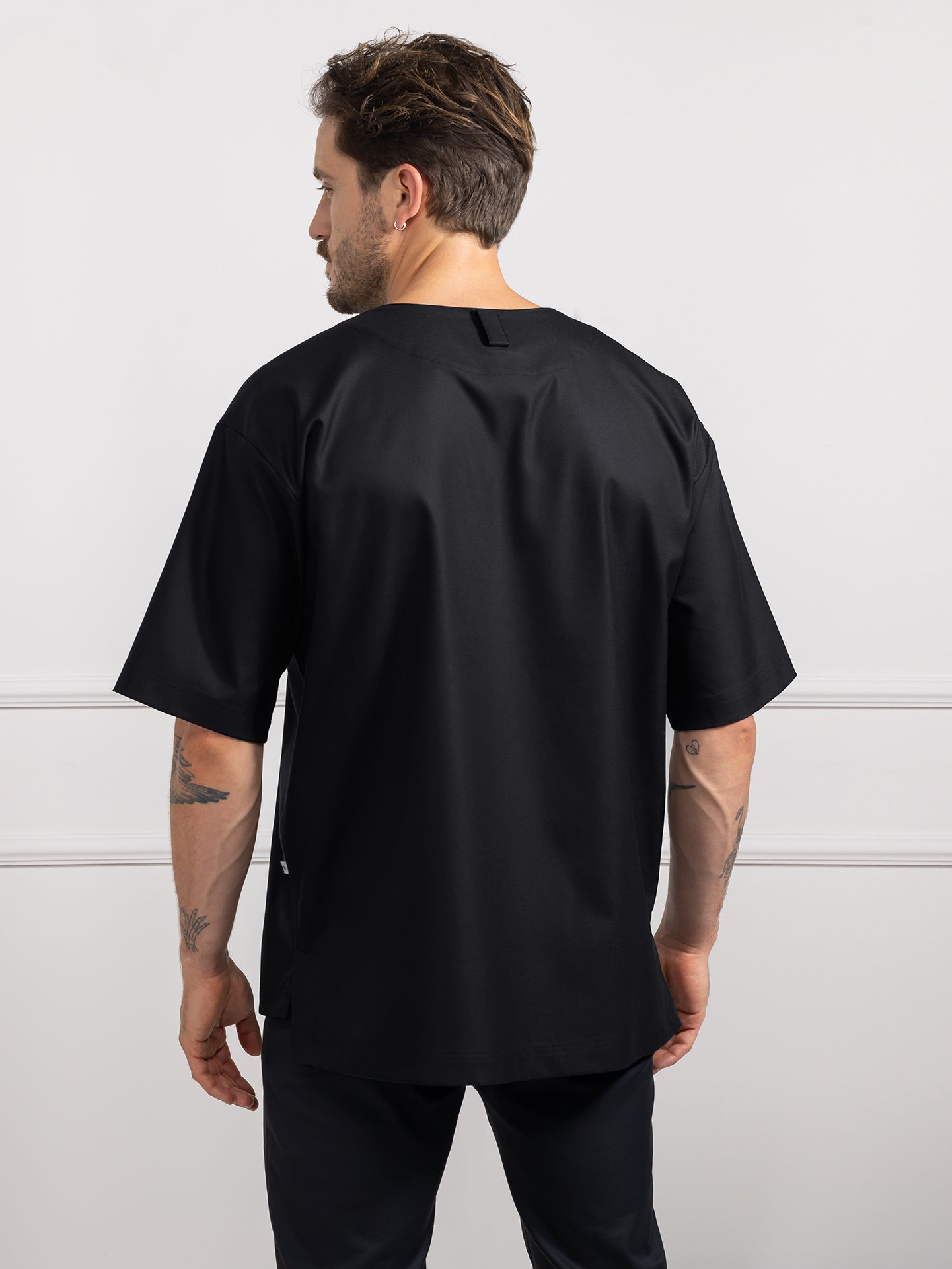 T-shirt Norian Black by Le Nouveau Chef -  ChefsCotton